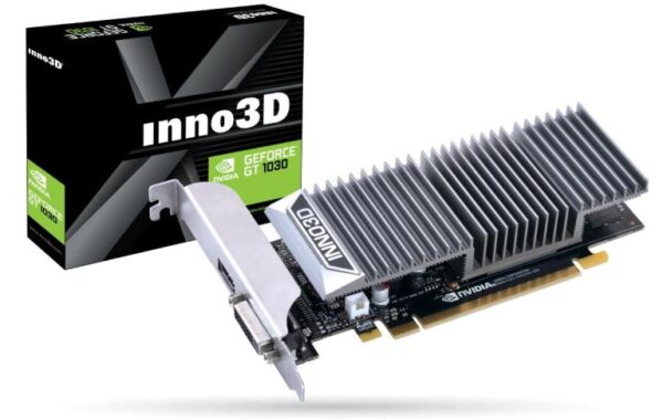 SCHEDA VIDEO GEFORCE GT1030 0DB (N1030-1SDV-E5BL) 2 GB PCI-E